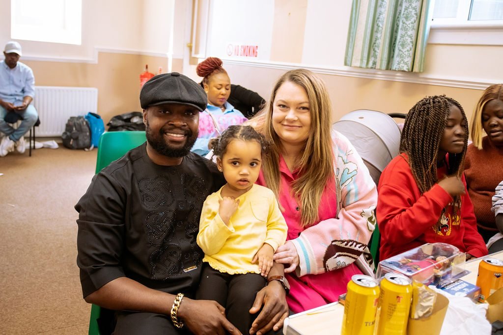 A family supported by Hope For Families